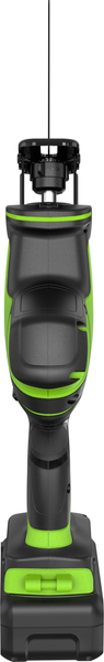 Изображение товара Сабельная пила Greenworks GPT-CRS-25 бесщеточная 24V / 1200507CUB (с АКБ 4Ач и ЗУ)