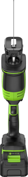 Изображение товара Сабельная пила Greenworks GPT-CRS-25 бесщеточная 24V / 1200507CUB (с АКБ 4Ач и ЗУ)