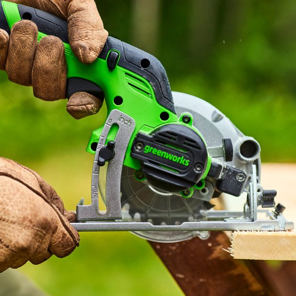 Изображение товара Дисковая пила Greenworks G24MCS / 1501207CUA