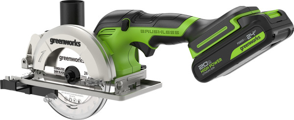 Изображение товара Дисковая пила Greenworks G24MCS / 1501207CUA