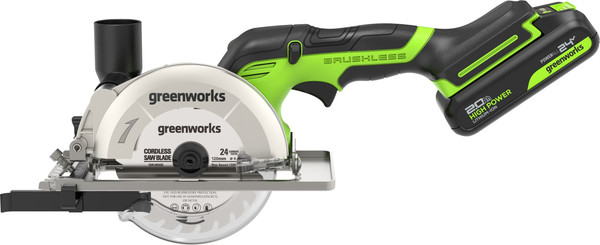 Изображение товара Дисковая пила Greenworks G24MCS / 1501207CUA