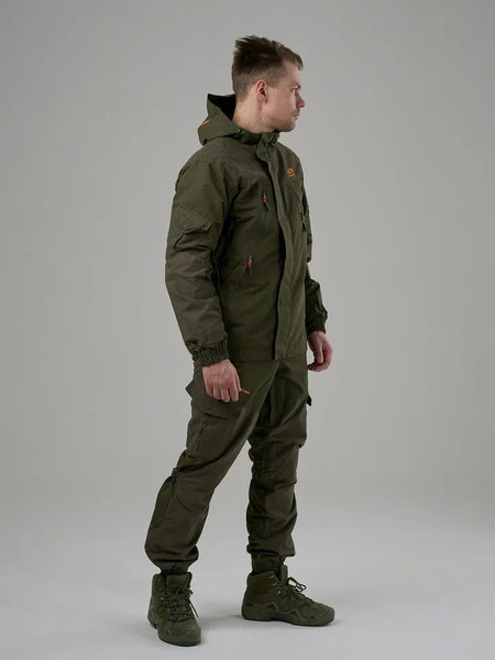 Изображение товара Костюм для охоты и рыбалки Taygerr Форс Таслан/Т.Хаки Весна-Осень -5 (р.52-54/170-176)