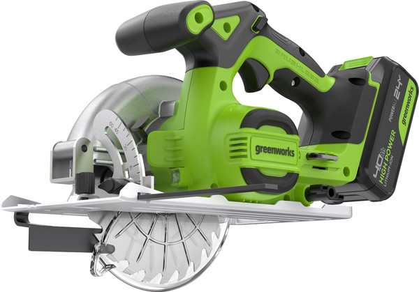 Изображение товара Дисковая пила Greenworks GD24CS165 / 1501607CUB