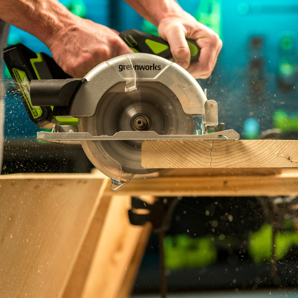 Изображение товара Дисковая пила Greenworks GD24CS165 / 1501607CUG