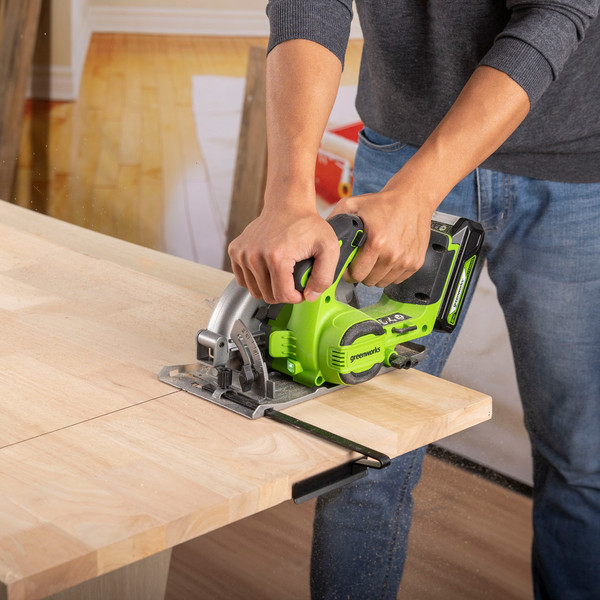 Изображение товара Дисковая пила Greenworks GD24CS165 / 1501607CUG