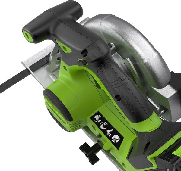 Изображение товара Дисковая пила Greenworks GD24CS165 / 1501607CUG