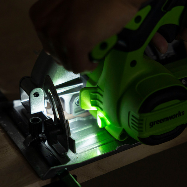 Изображение товара Дисковая пила Greenworks GD24CS165 / 1501607CUG
