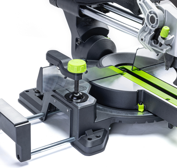 Изображение товара Торцовочная пила Greenworks GD24MS216 бесщеточная 24V / 1501707UA (с АКБ 2Ач и ЗУ)