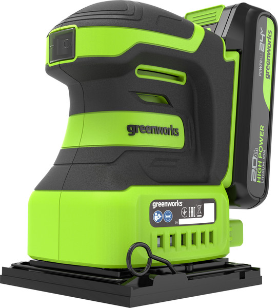 Изображение товара Вибрационная шлифовальная машина Greenworks G24SS14 / 3100507CUA