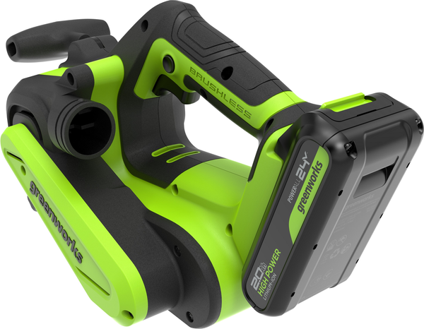 Изображение товара Ленточная шлифовальная машина Greenworks G24BS бесщеточная 24V / 3100607CUA (с АКБ 2Ач и ЗУ)