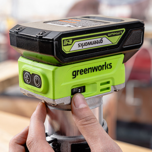 Изображение товара Фрезер Greenworks G24RO / 3502507CUA