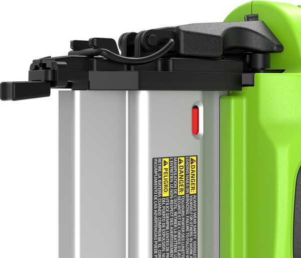 Изображение товара Аккумуляторный гвоздезабиватель Greenworks GD24BN / 3400707CUA
