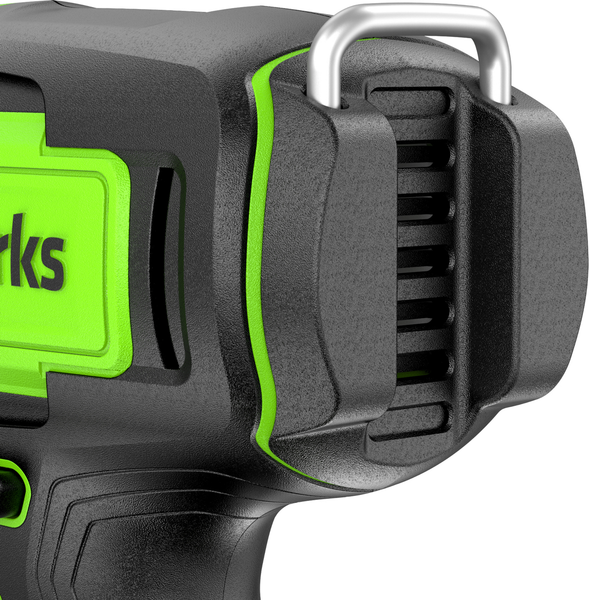 Изображение товара Строительный фен Greenworks G24HG 24V 550°С / 3400207CUB (с АКБ 4Ач и ЗУ)