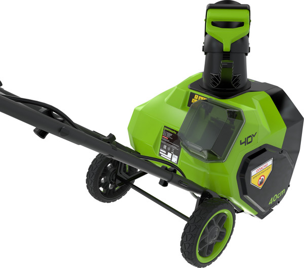 Изображение товара Снегоуборщик аккумуляторный Greenworks G40ST40 (2603607)