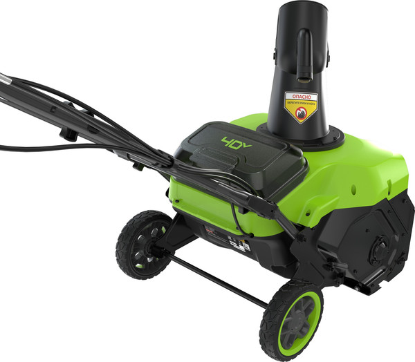Изображение товара Снегоуборщик аккумуляторный Greenworks GD40STX2 / 2603407UB