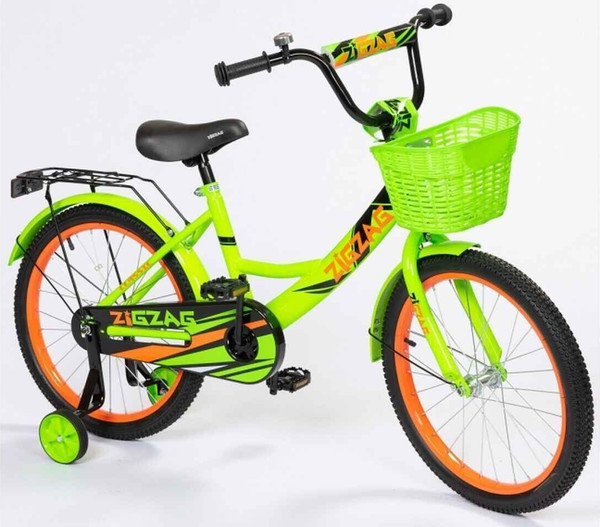 Изображение товара Детский велосипед ZigZag Classic 20 / ZG-2002 (зеленый, разобранный, в коробке)
