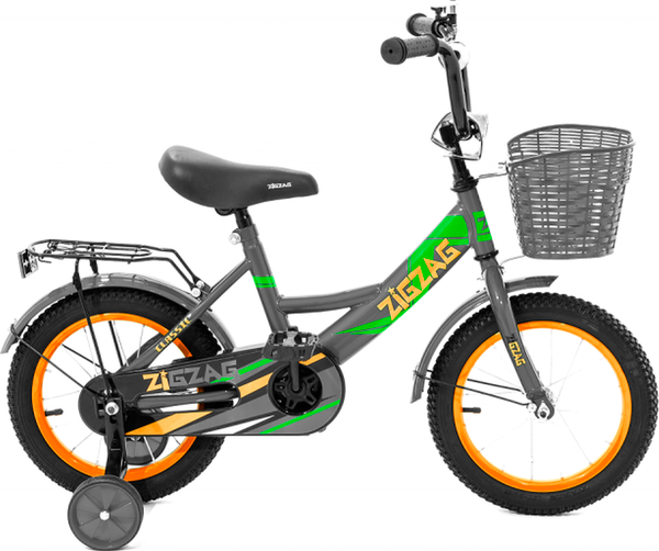 Изображение товара Детский велосипед ZigZag Classic 20 / ZG-2006 (серый, разобранный, в коробке)