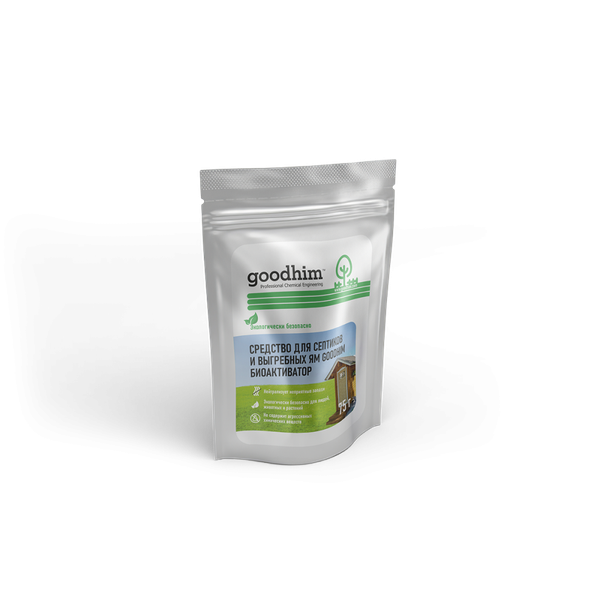 Изображение товара Набор биоактиваторов GoodHim Для септиков и выгребных ям (6x75г)