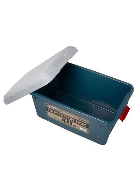 Изображение товара Ящик рыболовный Следопыт Expedition Box / PF-EB-03 (зеленый/серый)