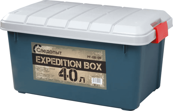 Изображение товара Ящик рыболовный Следопыт Expedition Box 600х360х320мм / PF-EB-09 (зеленый/серый)