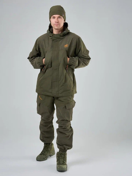 Изображение товара Костюм для охоты и рыбалки Taygerr Форс Таслан/Хаки Весна-Осень -5 (р.52-54/170-176)