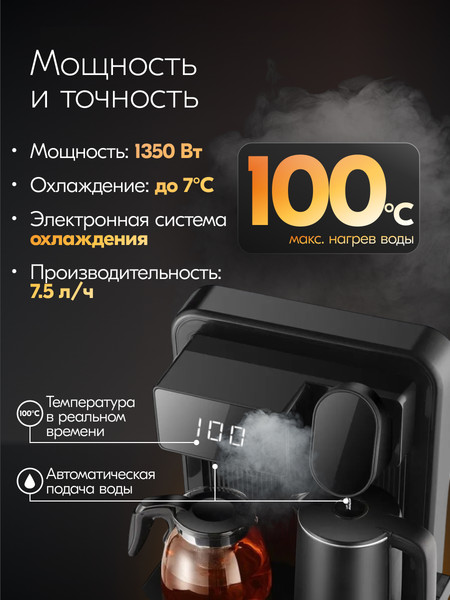 Изображение товара Кулер Sundays Напольный / LD0186 (черный)