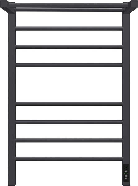 Изображение товара Полотенцесушитель электрический GRANULA Квадро Сплит 50х80 (с полкой, терморегулятором, черный)