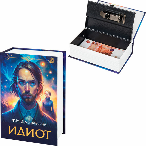 Изображение товара Книга-сейф Brauberg Идиот / 291354