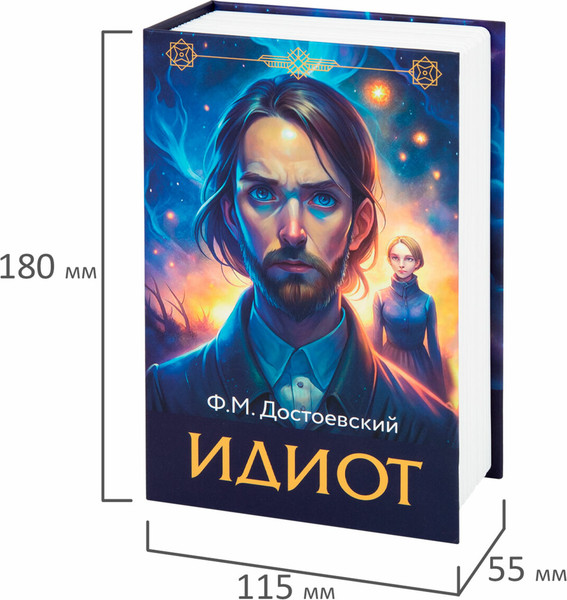 Изображение товара Книга-сейф Brauberg Идиот / 291354