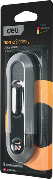 Изображение товара Нож пистолетный Deli Soft Touch / EHT4007 (черный)