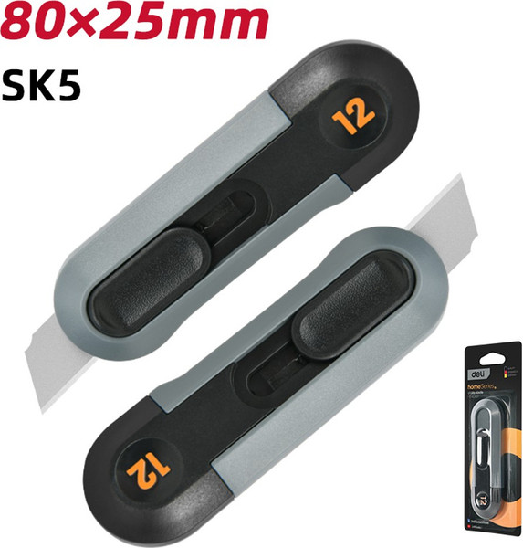 Изображение товара Нож пистолетный Deli Soft Touch / EHT4007 (черный)