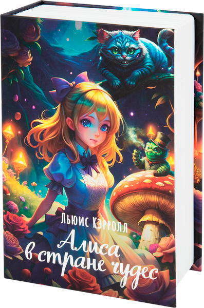 Изображение товара Книга-сейф Brauberg Алиса в Стране чудес / 291356