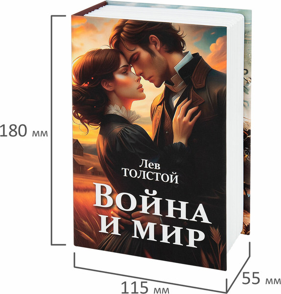 Изображение товара Книга-сейф Brauberg Война и мир / 291357