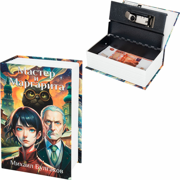 Изображение товара Книга-сейф Brauberg Мастер и Маргарита / 291361