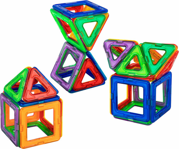 Изображение товара Конструктор магнитный Brauberg Kids Magnetic Blocks / 665718