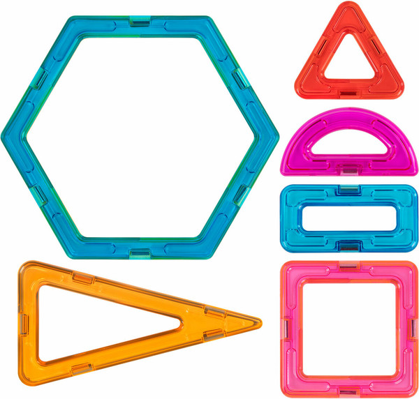 Изображение товара Конструктор магнитный Brauberg Kids Magnetic Blocks / 665720