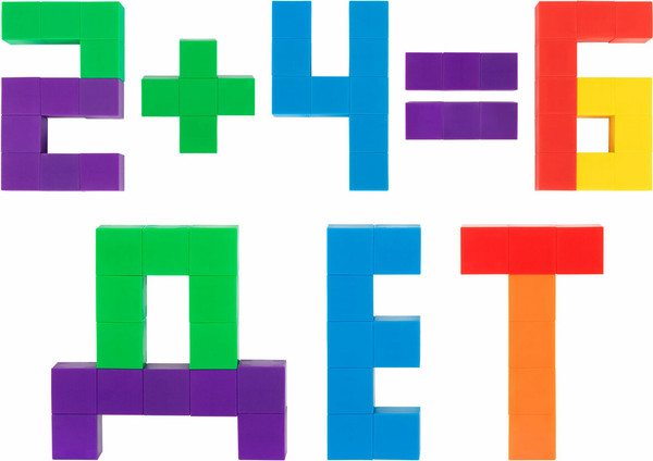 Изображение товара Конструктор магнитный Brauberg Kids Magnetic Cubes / 665724