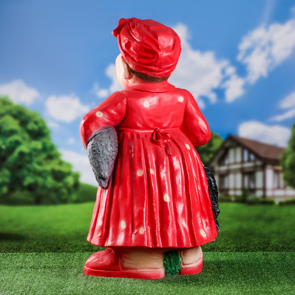 Изображение товара Фигурка для сада Хорошие сувениры Теща с гусями / 1169826