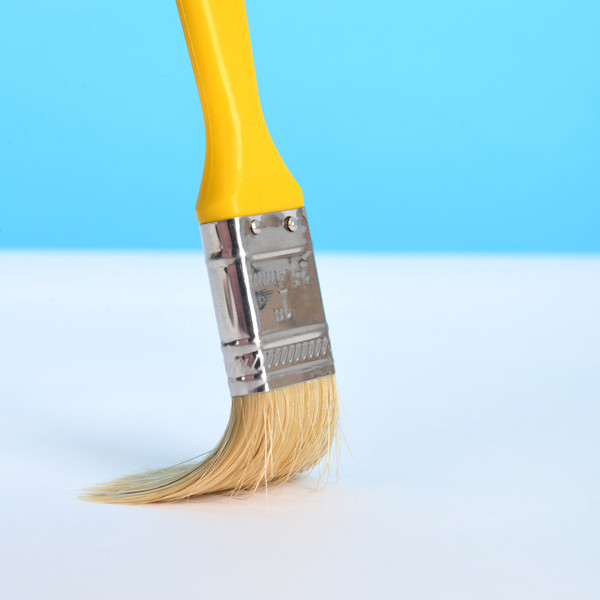 Изображение товара Кисть малярная Deli Плоская YS  EDL509111 (1"-25мм, пластиковая рукоятка, натуральная щетина)