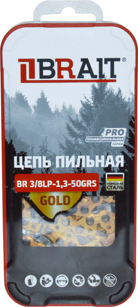 Изображение товара Цепь для пилы Brait BR 3/8LP-1.3-50GRS