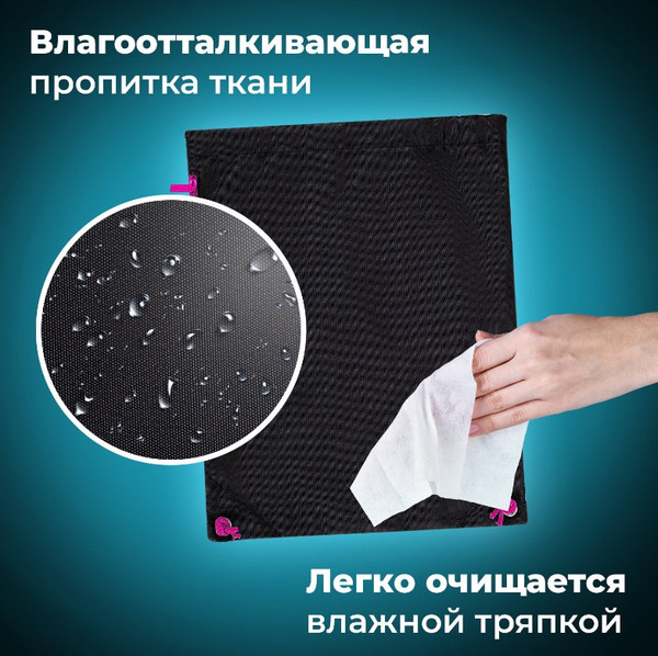 Изображение товара Мешок для обуви Brauberg Neon Pink / 272428