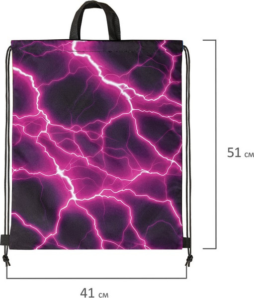 Изображение товара Мешок для обуви Brauberg Lightning / 272400