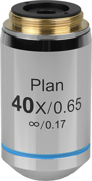 Изображение товара Объектив для микроскопа Микромед PLAN 40x/0.65 беск/0.17 DIN / 32919