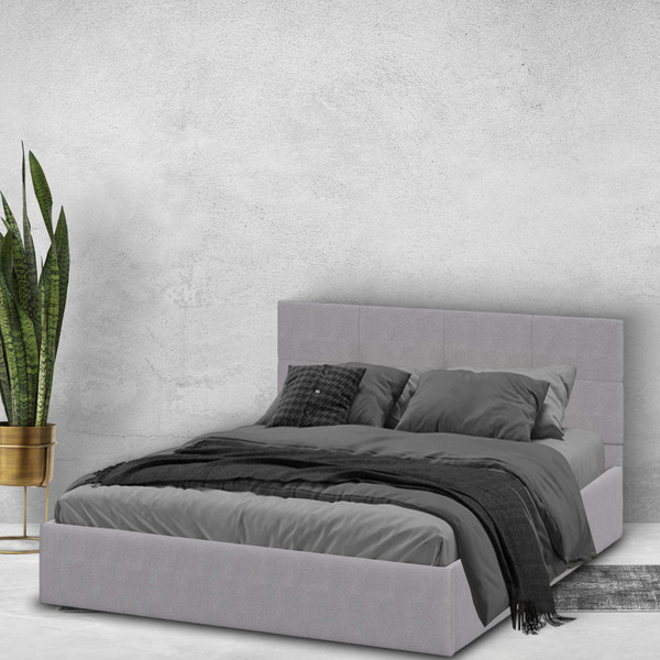 Изображение товара Двуспальная кровать Mio Tesoro Империал с ортопедическим основанием (серый)