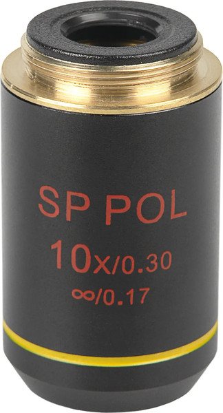Изображение товара Объектив для микроскопа Микромед SP POL 10x/0.30 беск/0.17 DIN / 32926