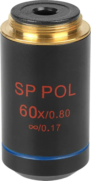 Изображение товара Объектив для микроскопа Микромед SP POL 60x/0.80 беск/0.17 DIN / 32928