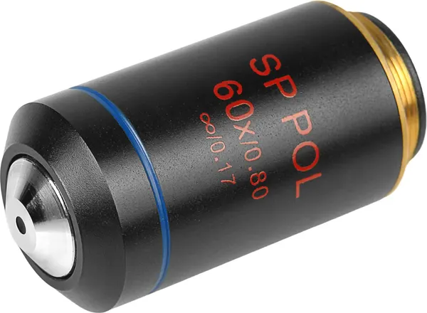 Изображение товара Объектив для микроскопа Микромед SP POL 60x/0.80 беск/0.17 DIN / 32928