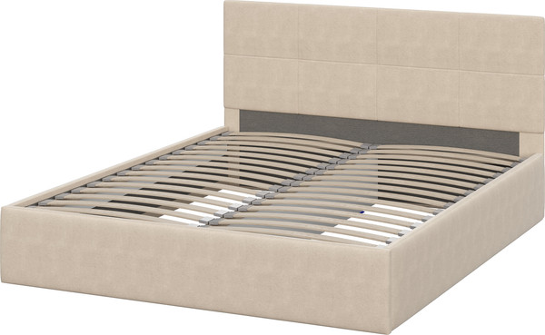 Изображение товара Двуспальная кровать Mio Tesoro Империал с ортопедическим основанием (бежевый)
