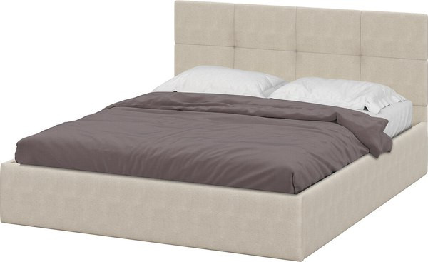 Изображение товара Двуспальная кровать Mio Tesoro Империал с ортопедическим основанием (бежевый)