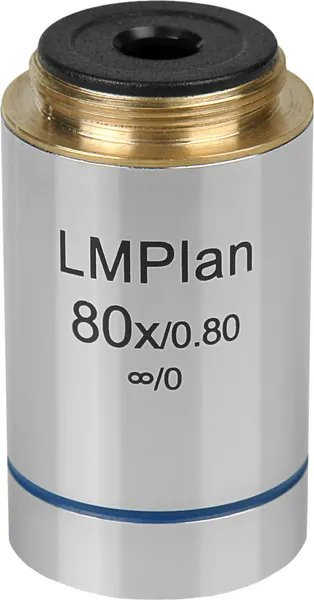 Изображение товара Объектив для микроскопа Микромед LM Plan 80x/0.80 беск/0 DIN / 32924